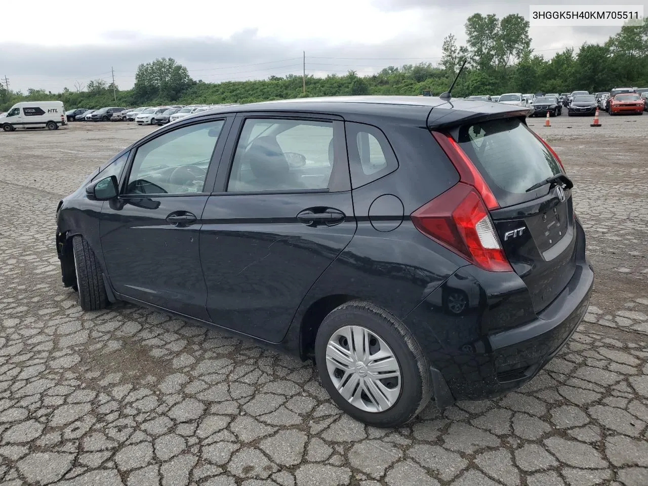 2019 Honda Fit Lx VIN: 3HGGK5H40KM705511 Lot: 53677204