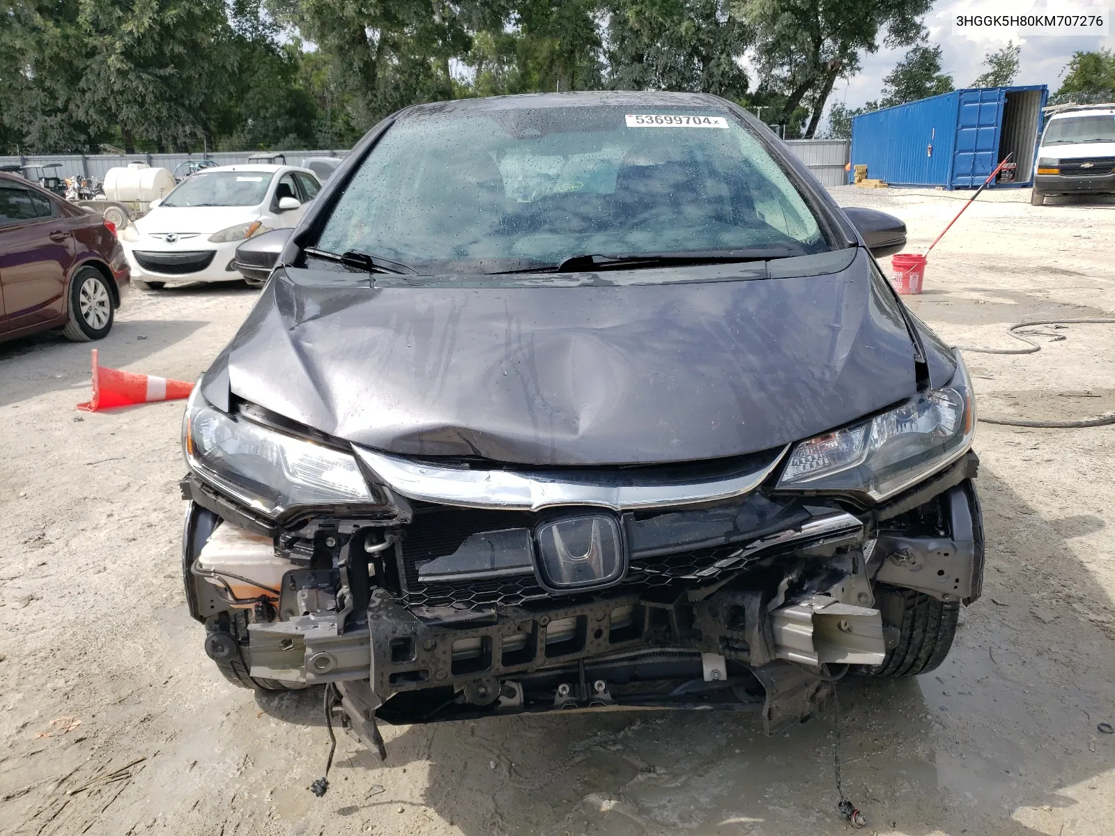 3HGGK5H80KM707276 2019 Honda Fit Ex