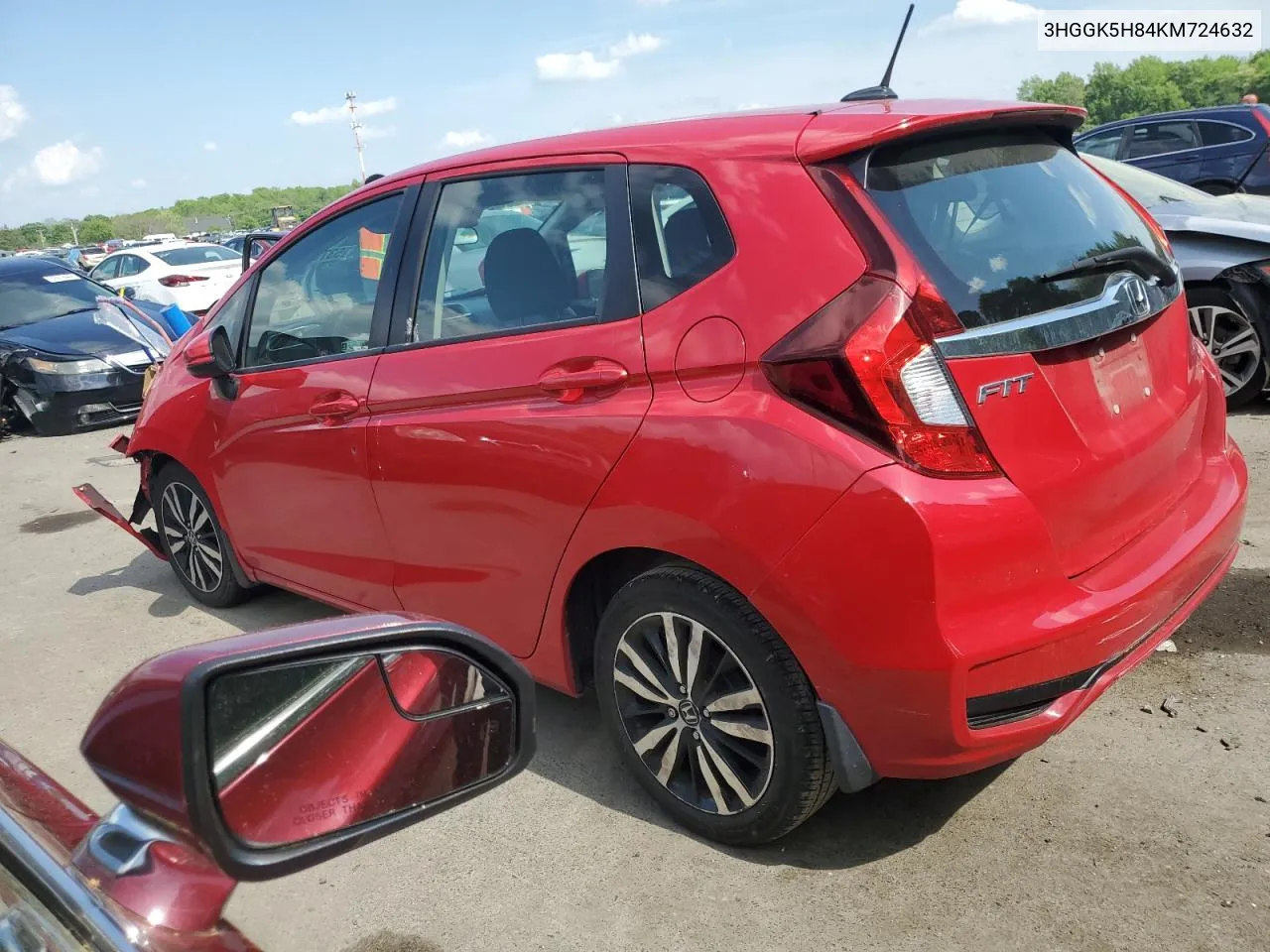 3HGGK5H84KM724632 2019 Honda Fit Ex