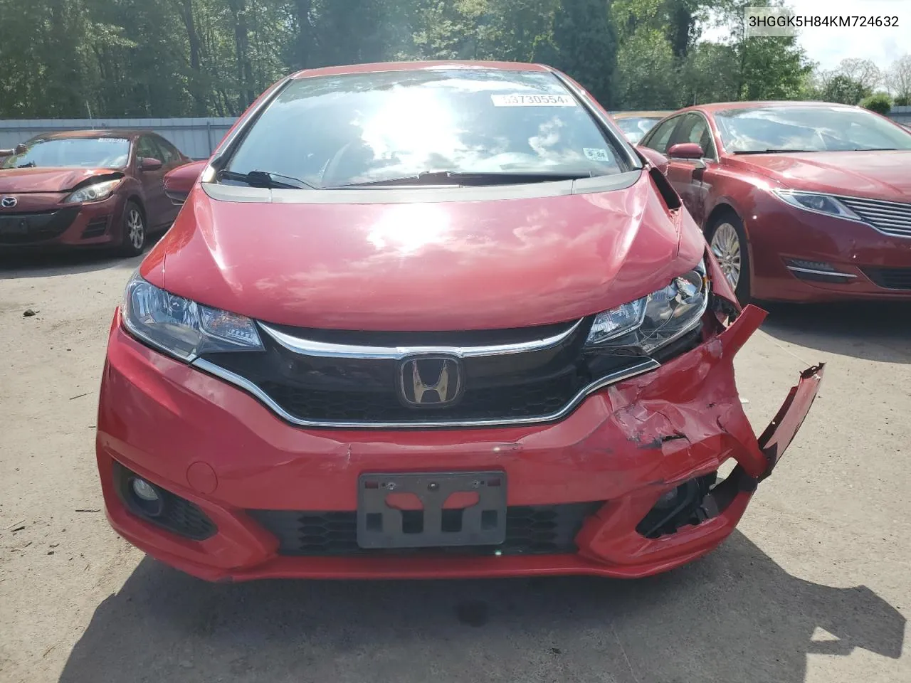 3HGGK5H84KM724632 2019 Honda Fit Ex