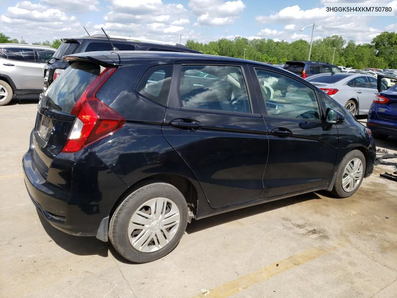 3HGGK5H4XKM750780 2019 Honda Fit Lx