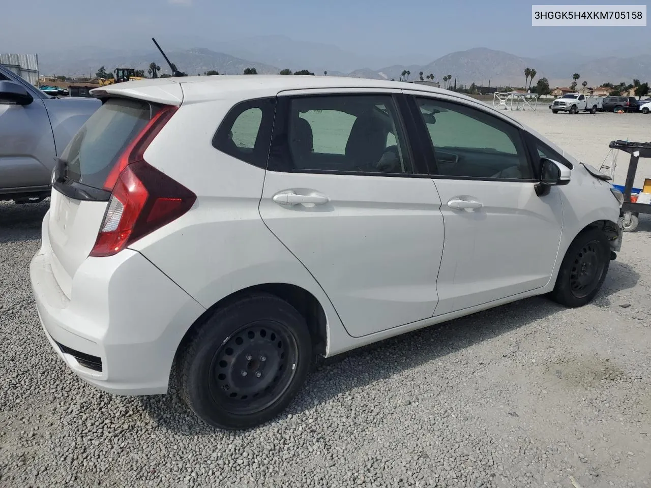 3HGGK5H4XKM705158 2019 Honda Fit Lx