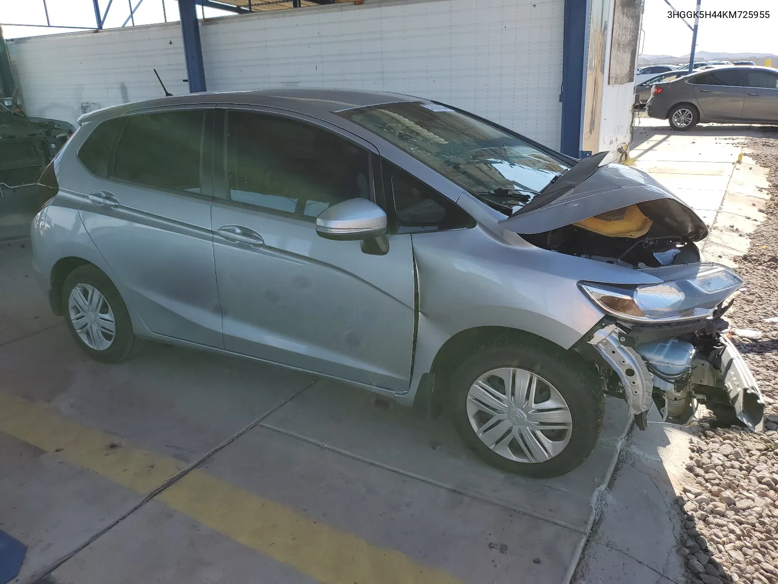 2019 Honda Fit Lx VIN: 3HGGK5H44KM725955 Lot: 57520894