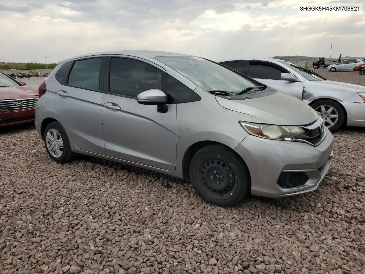 3HGGK5H45KM703821 2019 Honda Fit Lx