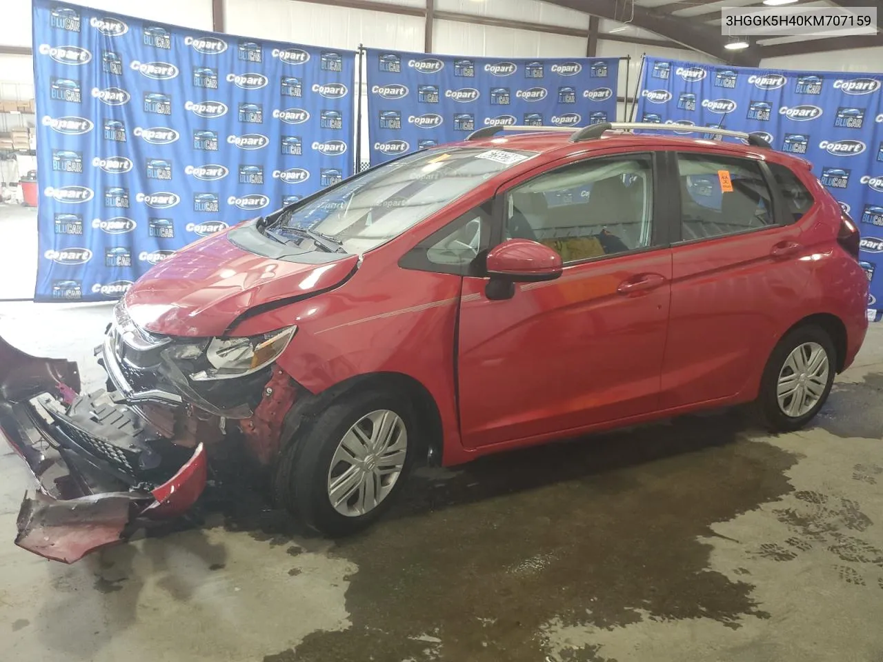 3HGGK5H40KM707159 2019 Honda Fit Lx