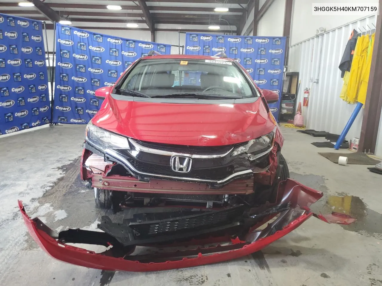 2019 Honda Fit Lx VIN: 3HGGK5H40KM707159 Lot: 62255224