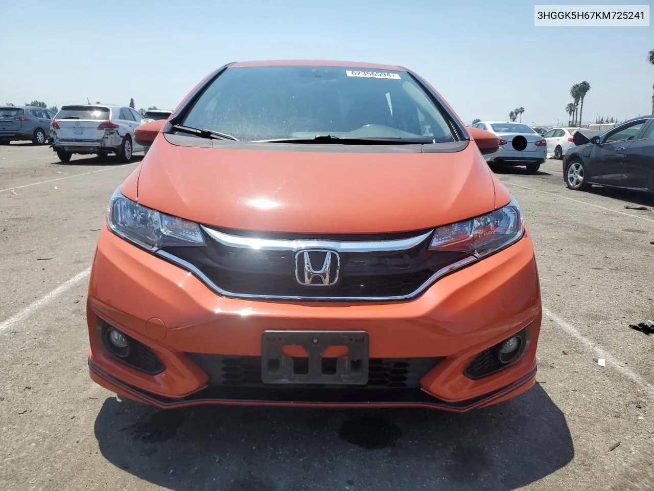 3HGGK5H67KM725241 2019 Honda Fit Sport