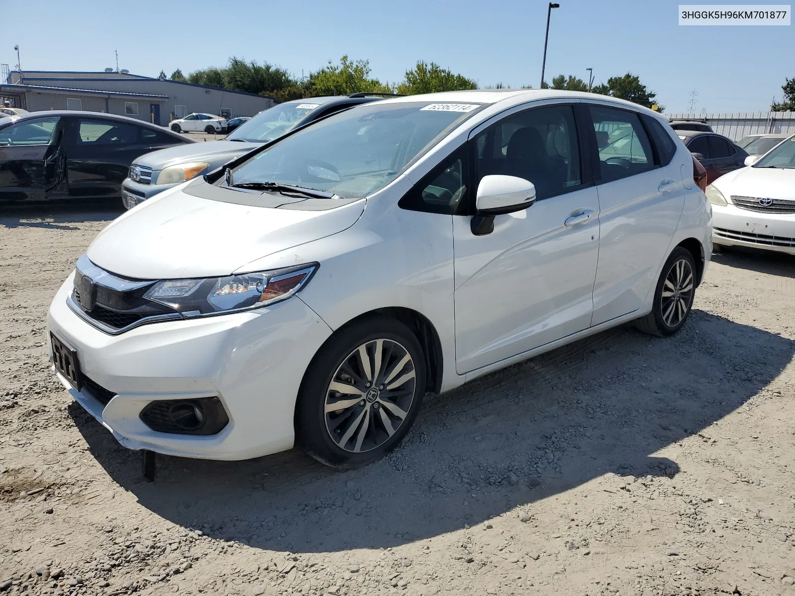 3HGGK5H96KM701877 2019 Honda Fit Exl