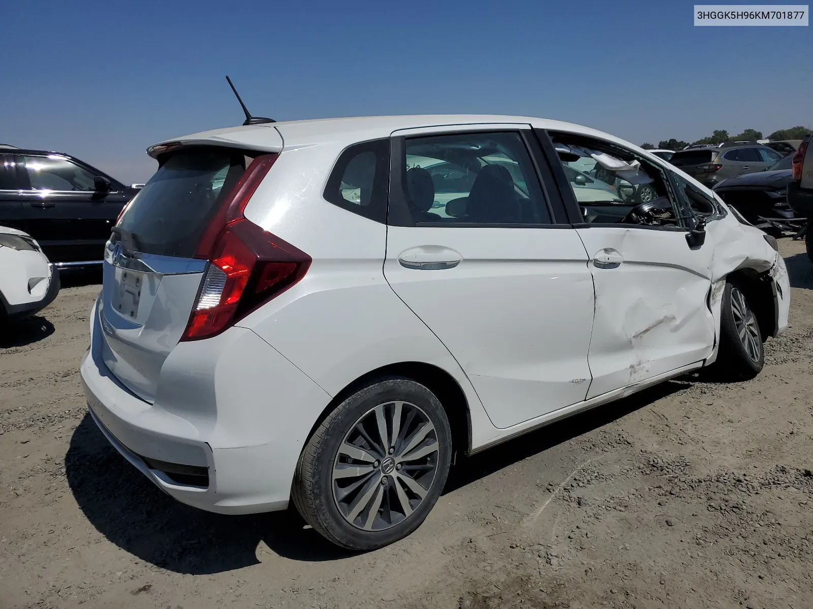 3HGGK5H96KM701877 2019 Honda Fit Exl