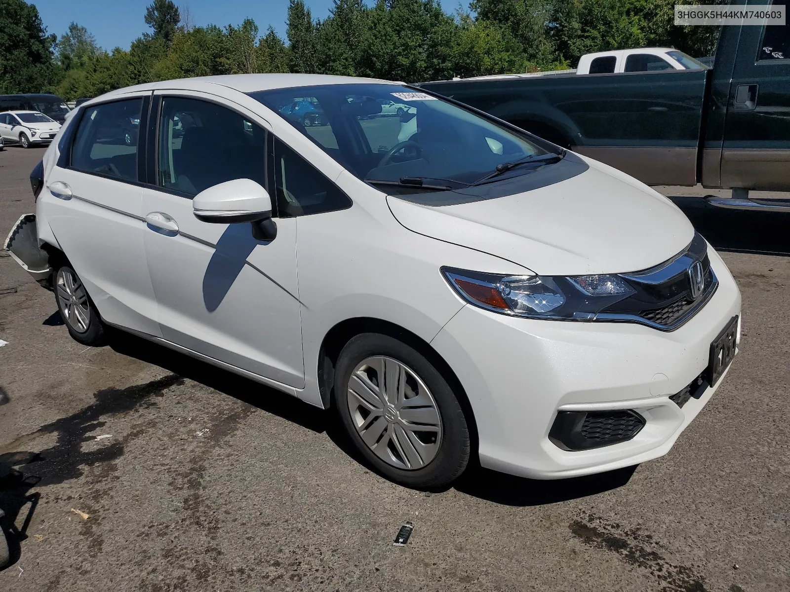 2019 Honda Fit Lx VIN: 3HGGK5H44KM740603 Lot: 62948804