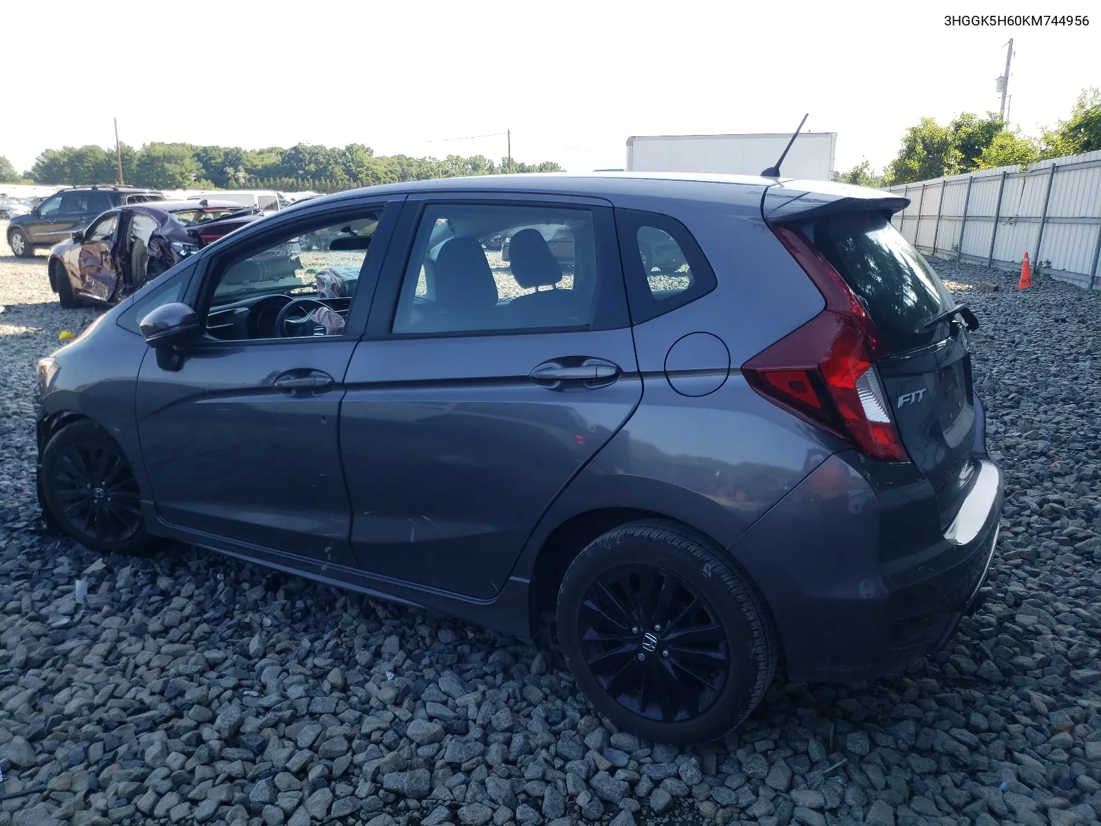 3HGGK5H60KM744956 2019 Honda Fit Sport