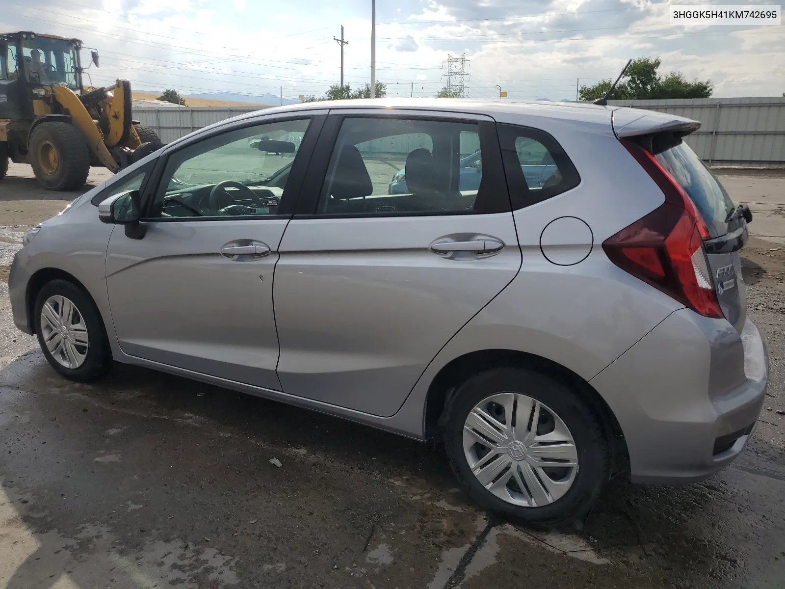 2019 Honda Fit Lx VIN: 3HGGK5H41KM742695 Lot: 63654474