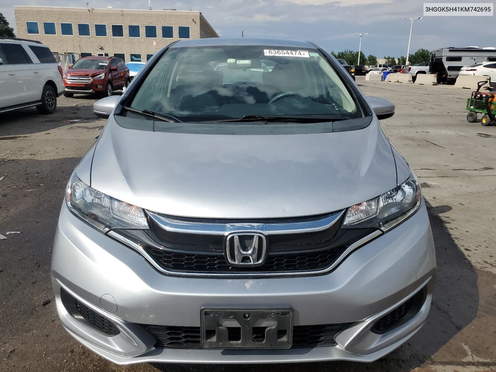 3HGGK5H41KM742695 2019 Honda Fit Lx