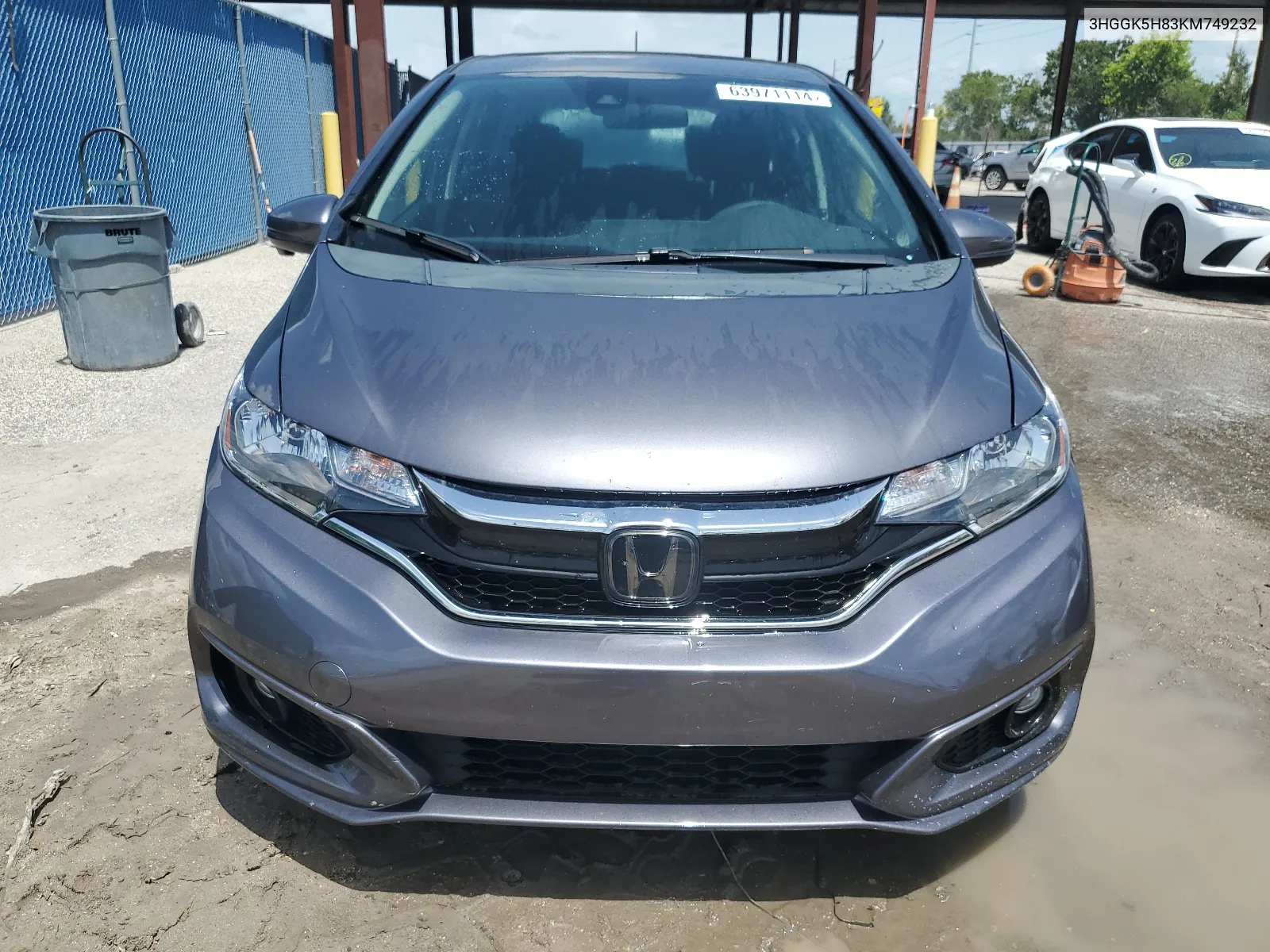 3HGGK5H83KM749232 2019 Honda Fit Ex