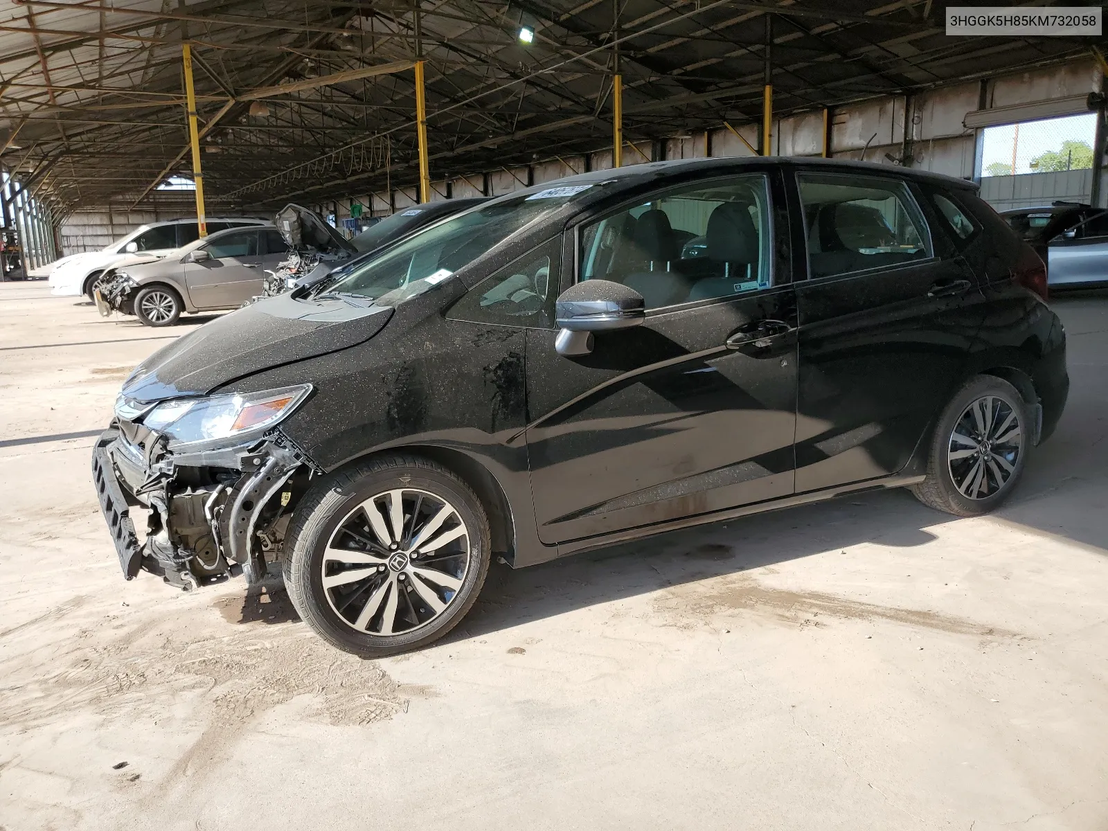 3HGGK5H85KM732058 2019 Honda Fit Ex