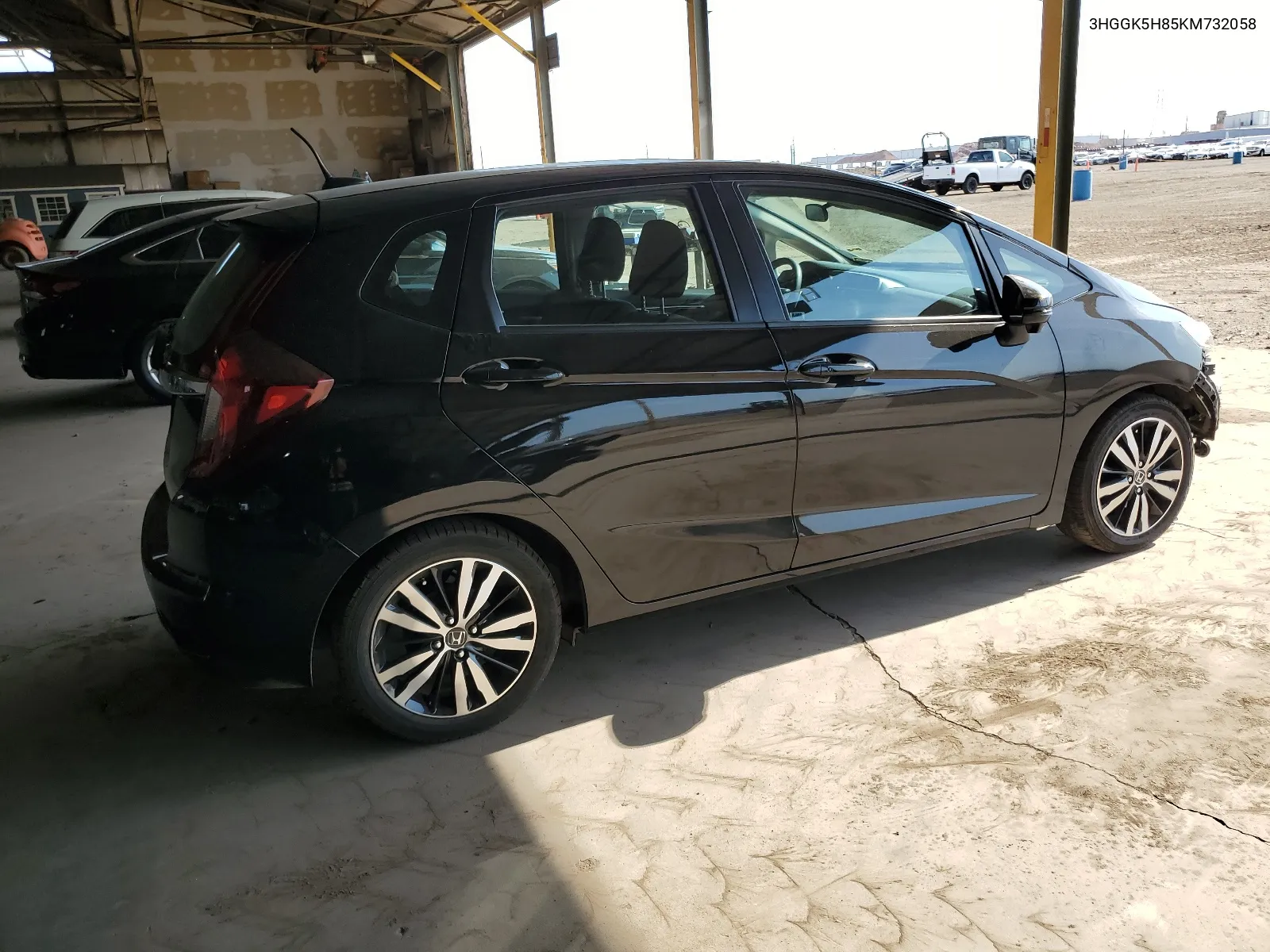 2019 Honda Fit Ex VIN: 3HGGK5H85KM732058 Lot: 64057674