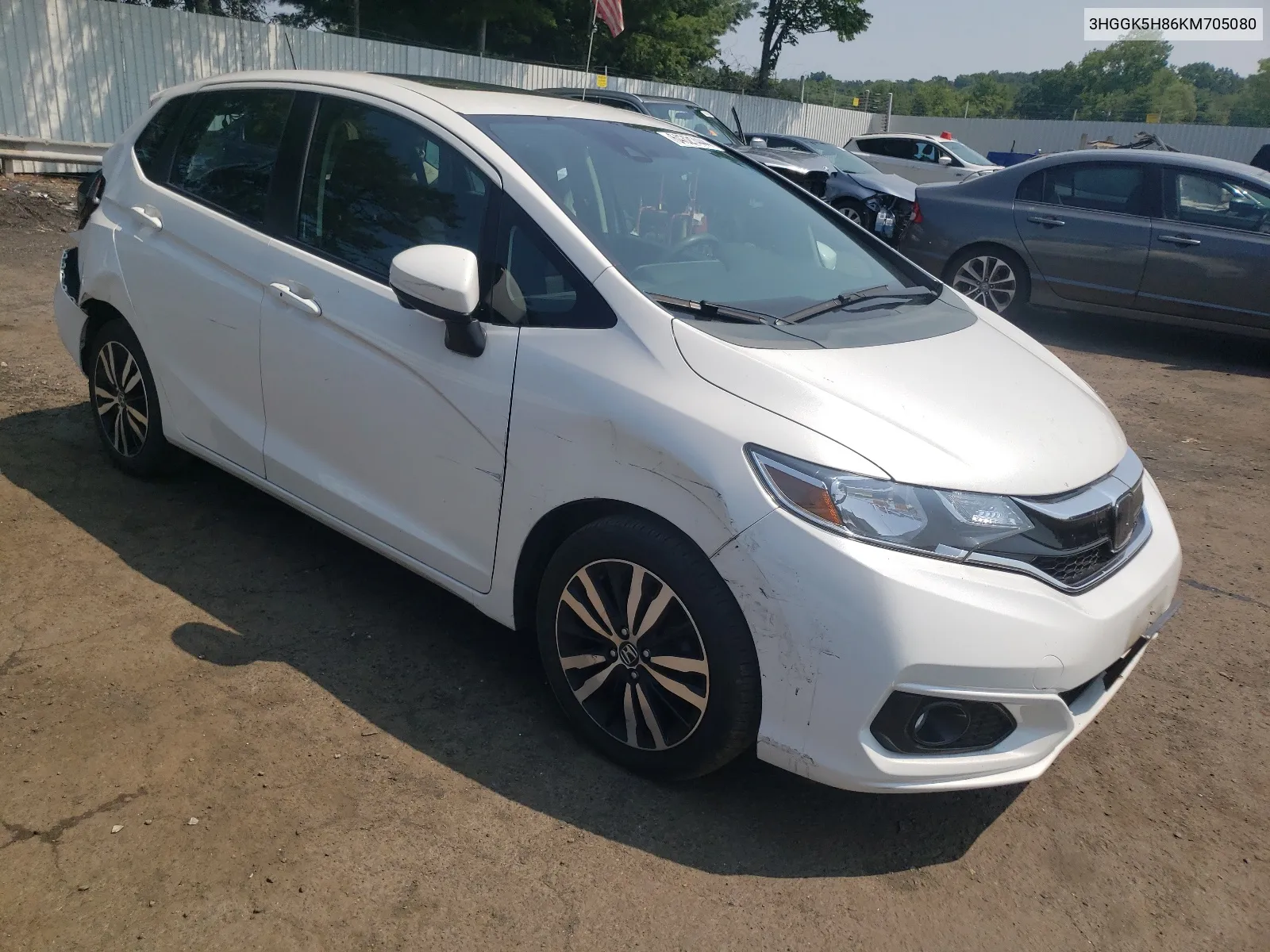 3HGGK5H86KM705080 2019 Honda Fit Ex