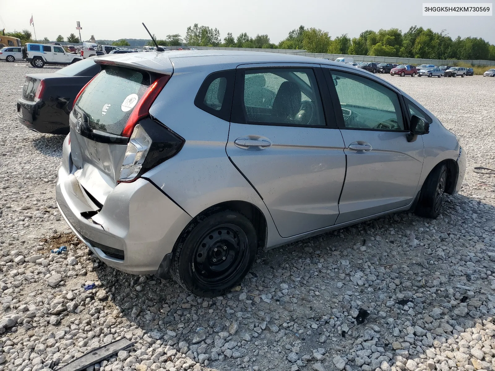 3HGGK5H42KM730569 2019 Honda Fit Lx