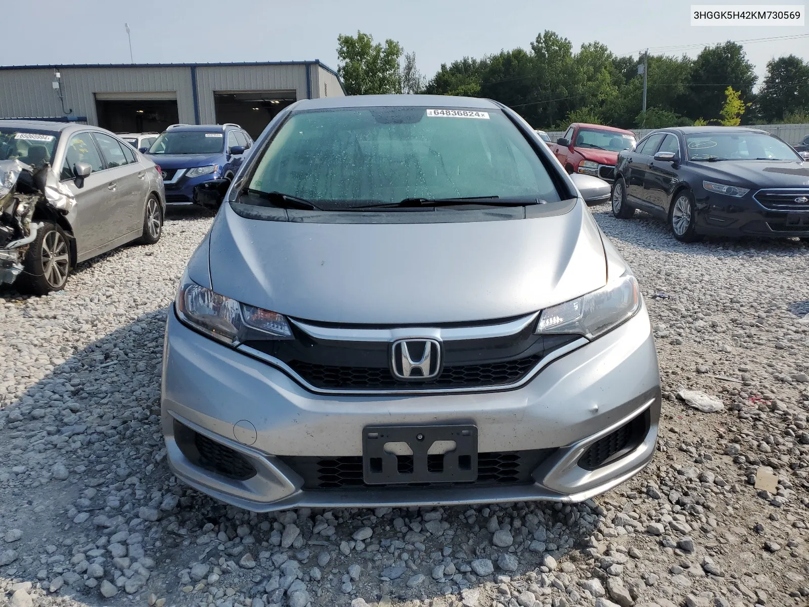 2019 Honda Fit Lx VIN: 3HGGK5H42KM730569 Lot: 64836824