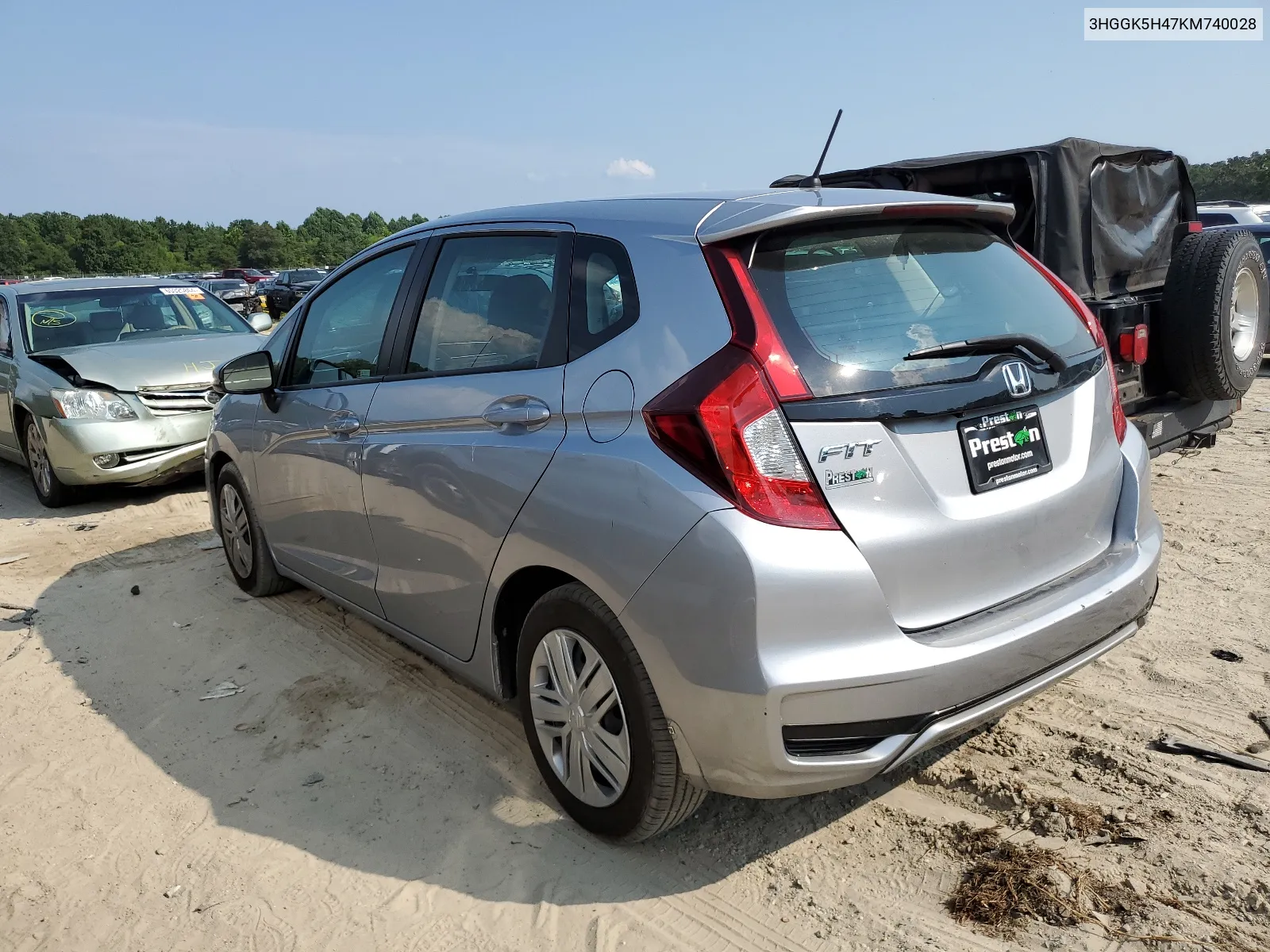 2019 Honda Fit Lx VIN: 3HGGK5H47KM740028 Lot: 65229834