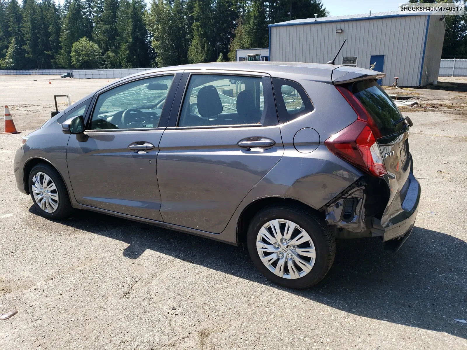 2019 Honda Fit Lx VIN: 3HGGK5H40KM740517 Lot: 66177574