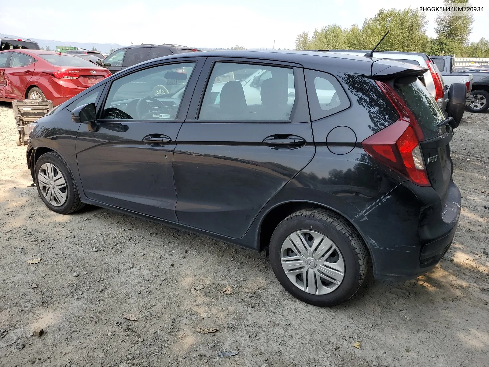 2019 Honda Fit Lx VIN: 3HGGK5H44KM720934 Lot: 66435634