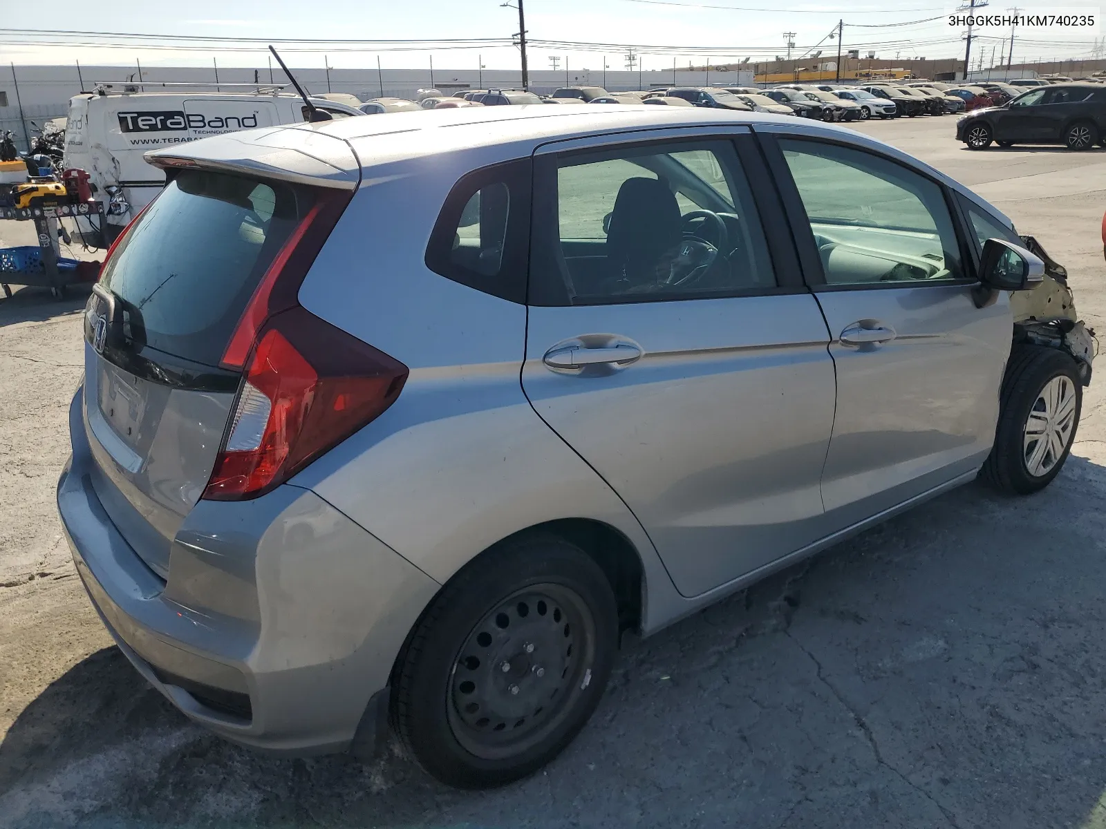 3HGGK5H41KM740235 2019 Honda Fit Lx