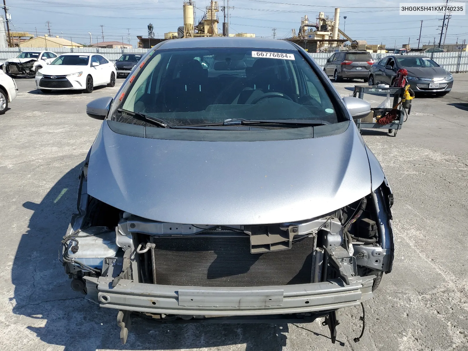 3HGGK5H41KM740235 2019 Honda Fit Lx