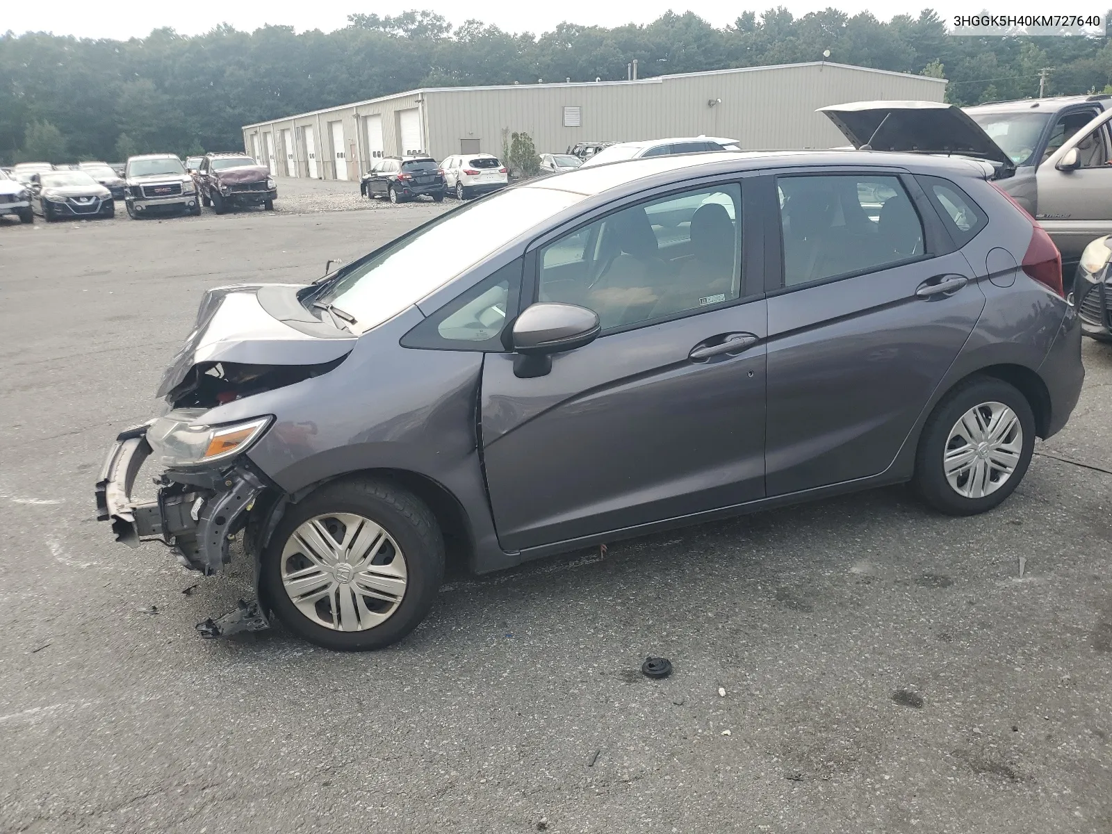 2019 Honda Fit Lx VIN: 3HGGK5H40KM727640 Lot: 66951014