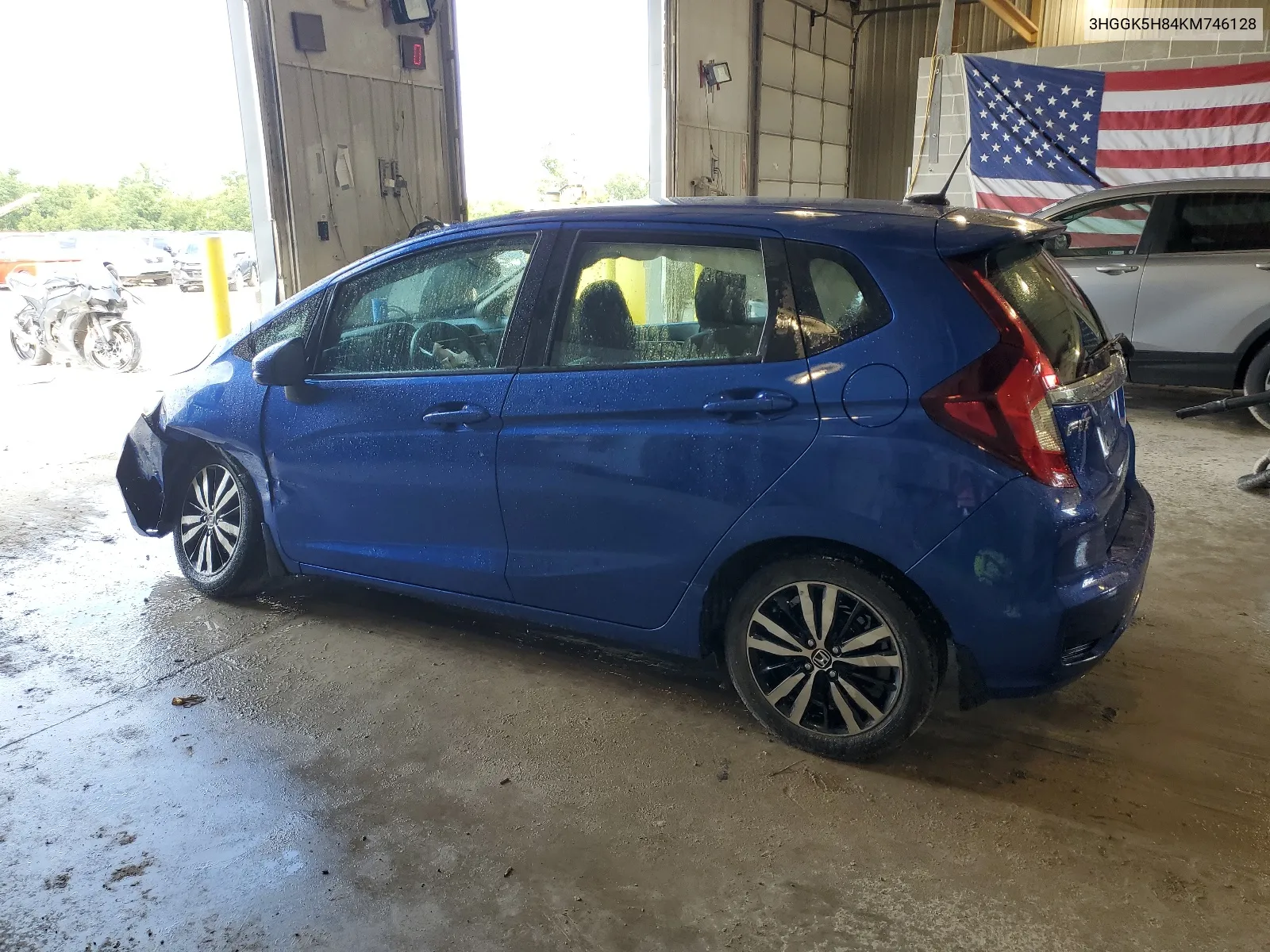 2019 Honda Fit Ex VIN: 3HGGK5H84KM746128 Lot: 67307564