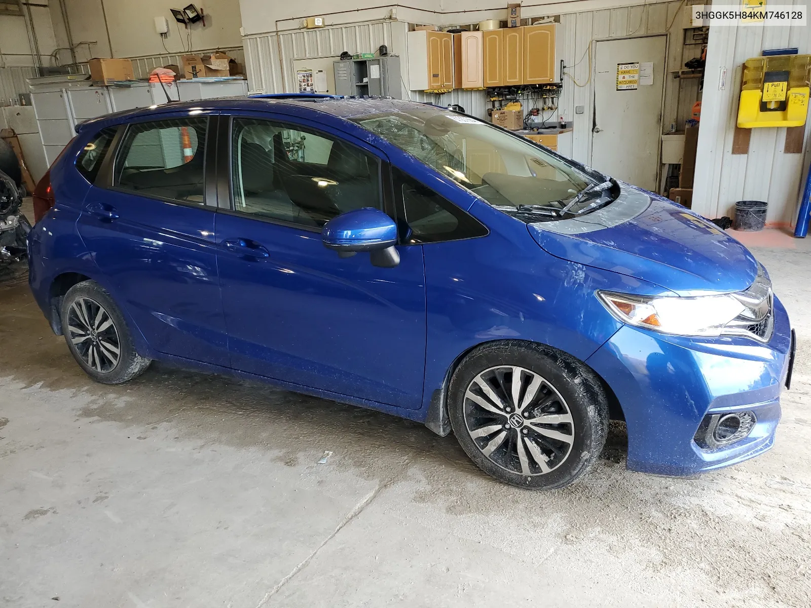 2019 Honda Fit Ex VIN: 3HGGK5H84KM746128 Lot: 67307564