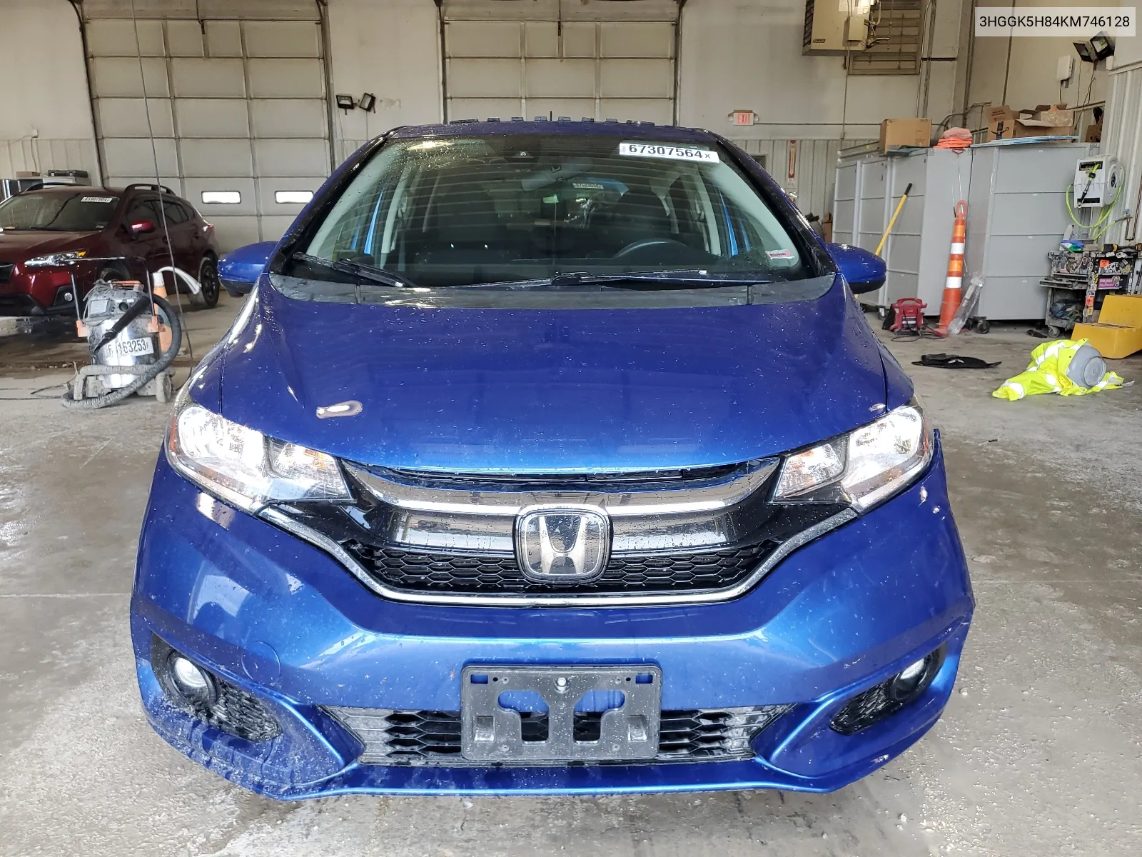 2019 Honda Fit Ex VIN: 3HGGK5H84KM746128 Lot: 67307564