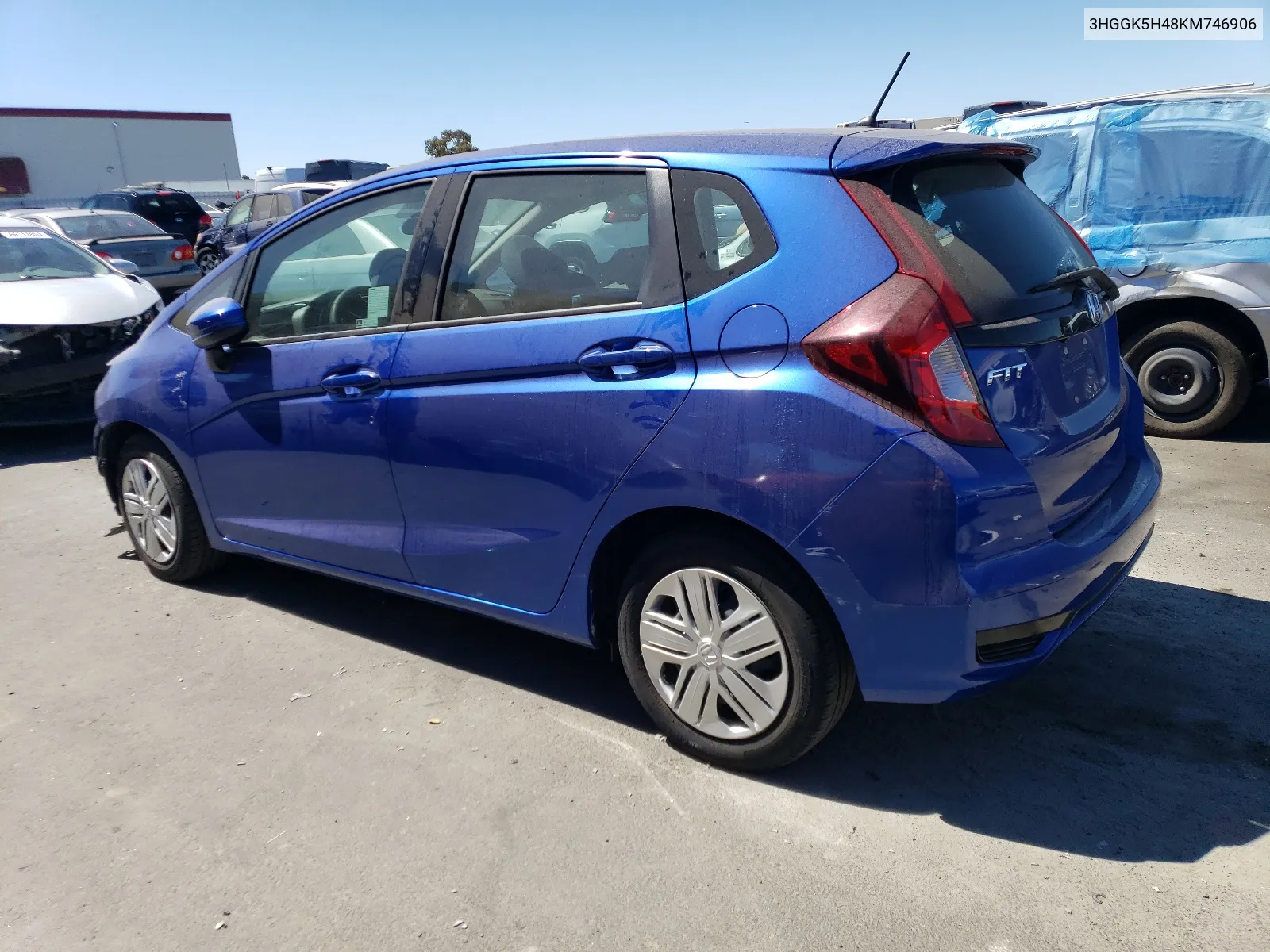 2019 Honda Fit Lx VIN: 3HGGK5H48KM746906 Lot: 67374794