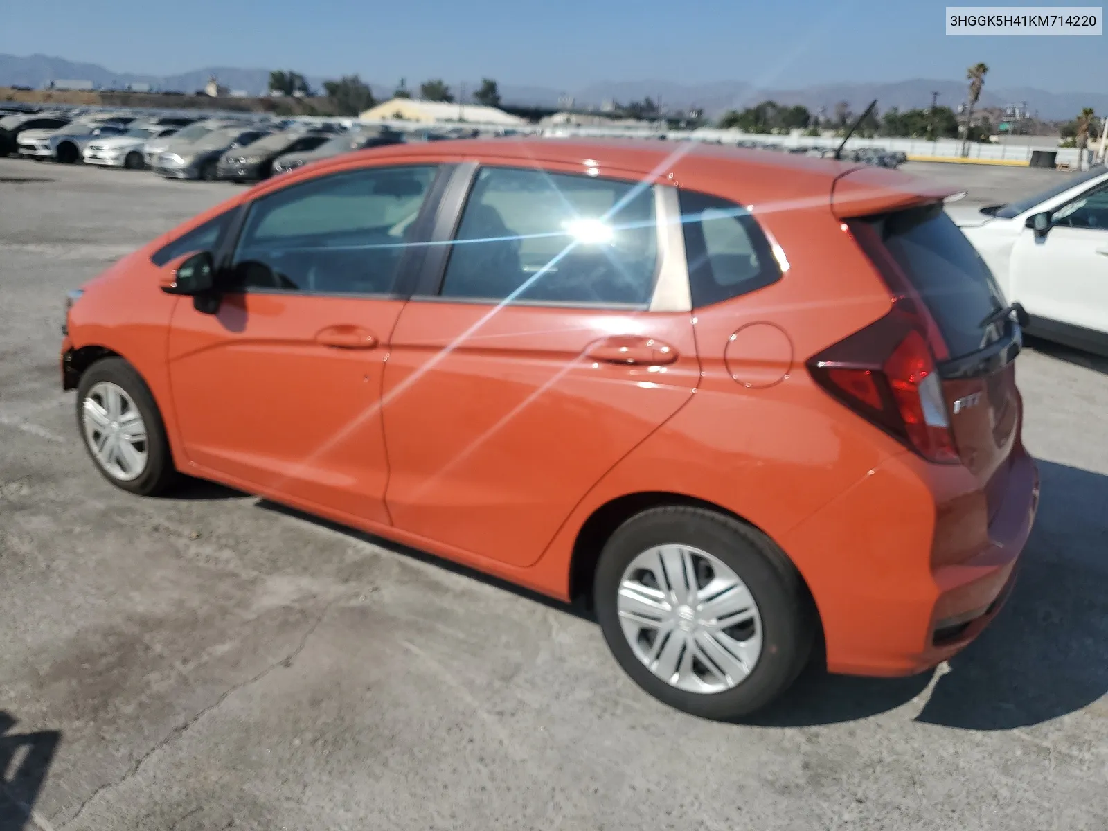 2019 Honda Fit Lx VIN: 3HGGK5H41KM714220 Lot: 69070014