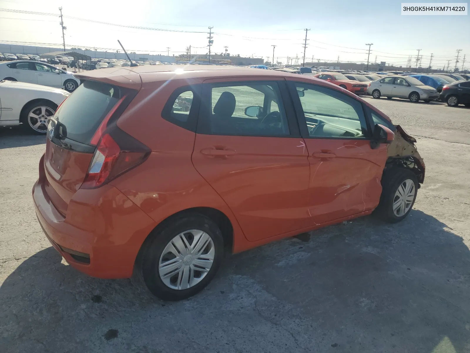 3HGGK5H41KM714220 2019 Honda Fit Lx