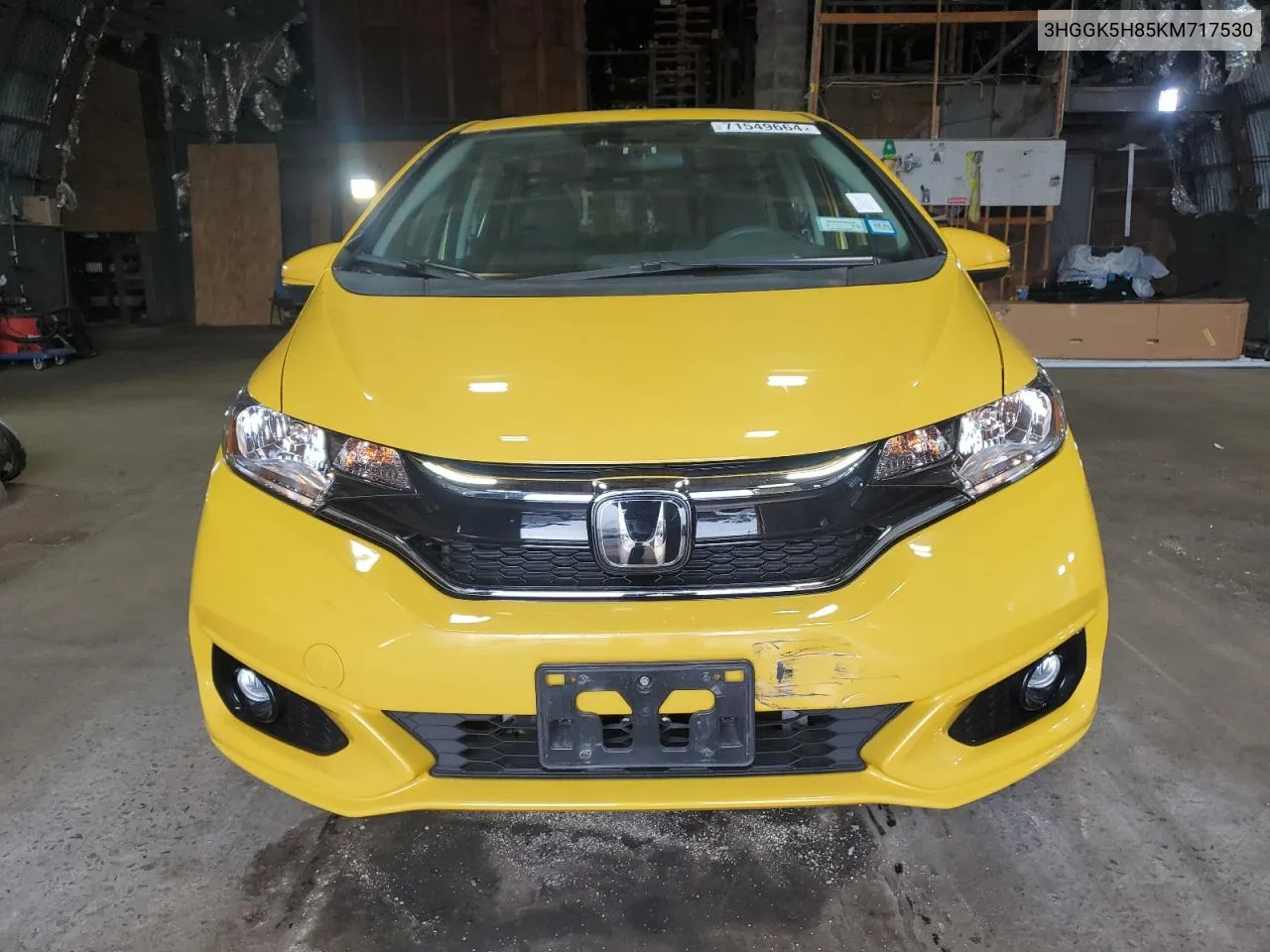 2019 Honda Fit Ex VIN: 3HGGK5H85KM717530 Lot: 71549664