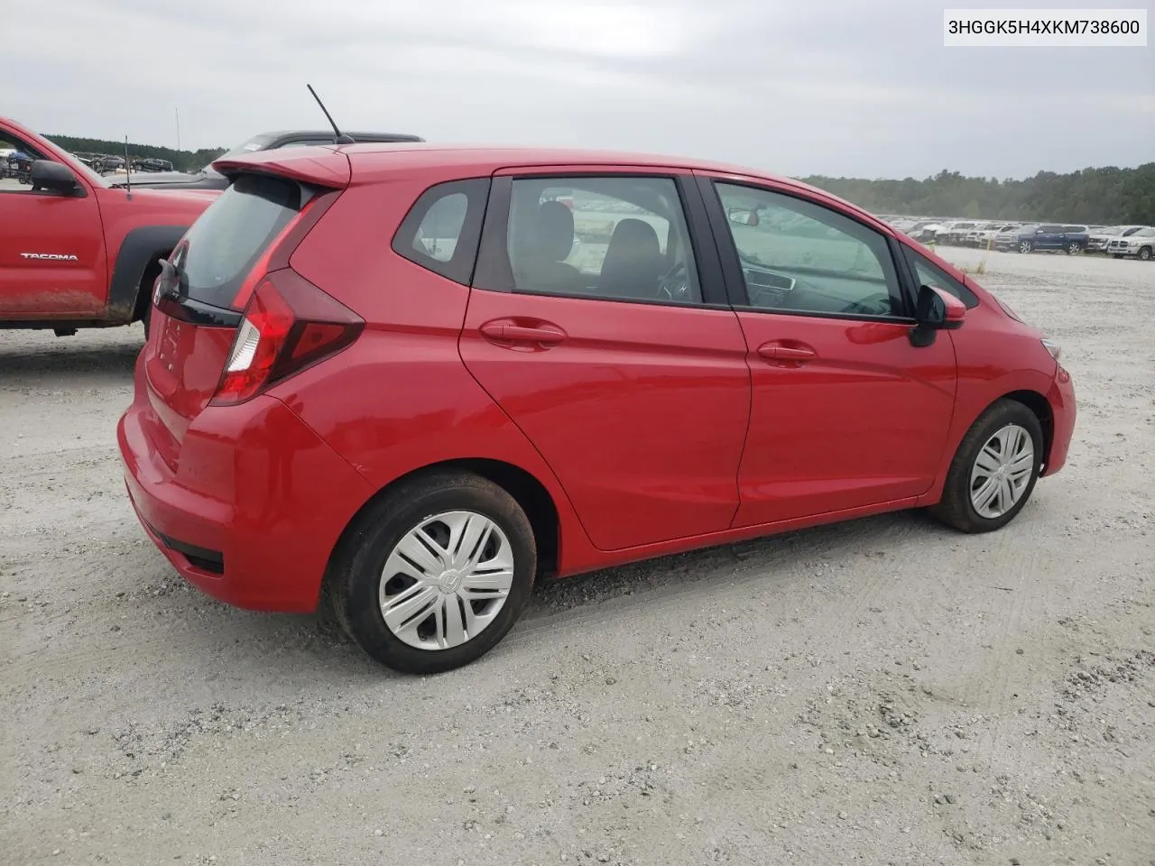 3HGGK5H4XKM738600 2019 Honda Fit Lx