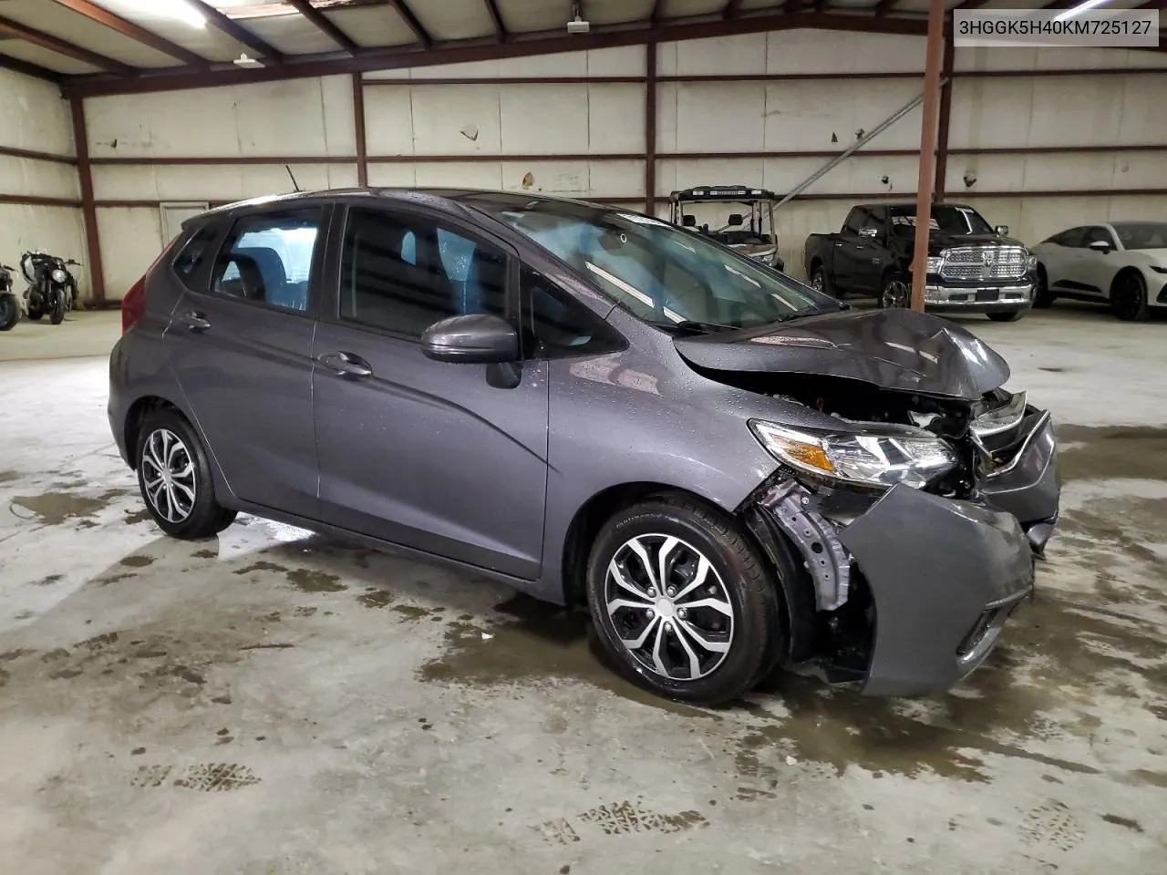 2019 Honda Fit Lx VIN: 3HGGK5H40KM725127 Lot: 71761484