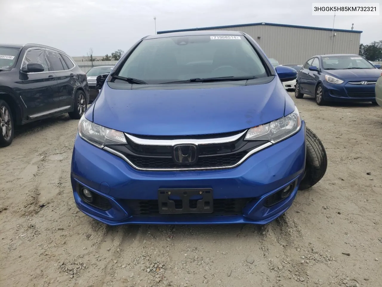 2019 Honda Fit Ex VIN: 3HGGK5H85KM732321 Lot: 71968514