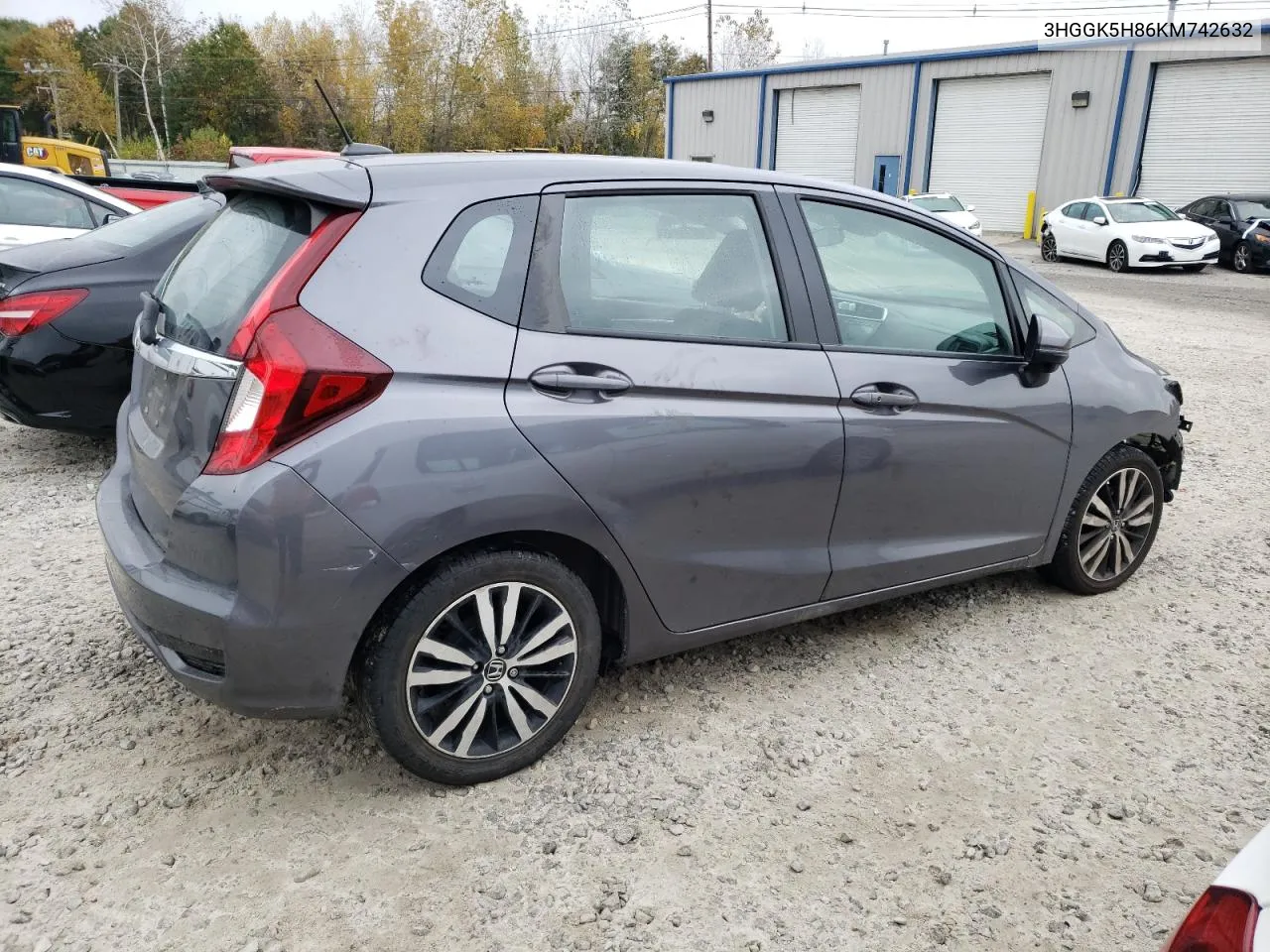 2019 Honda Fit Ex VIN: 3HGGK5H86KM742632 Lot: 72964143