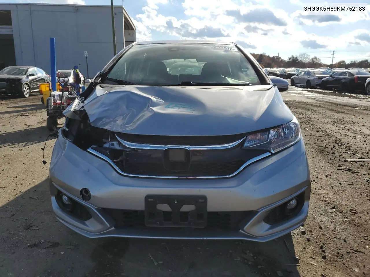 3HGGK5H89KM752183 2019 Honda Fit Ex