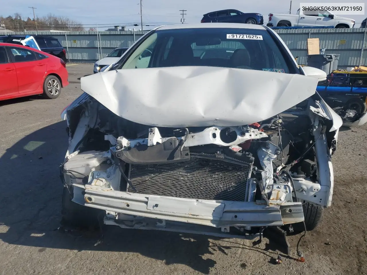 3HGGK5G63KM721950 2019 Honda Fit Sport