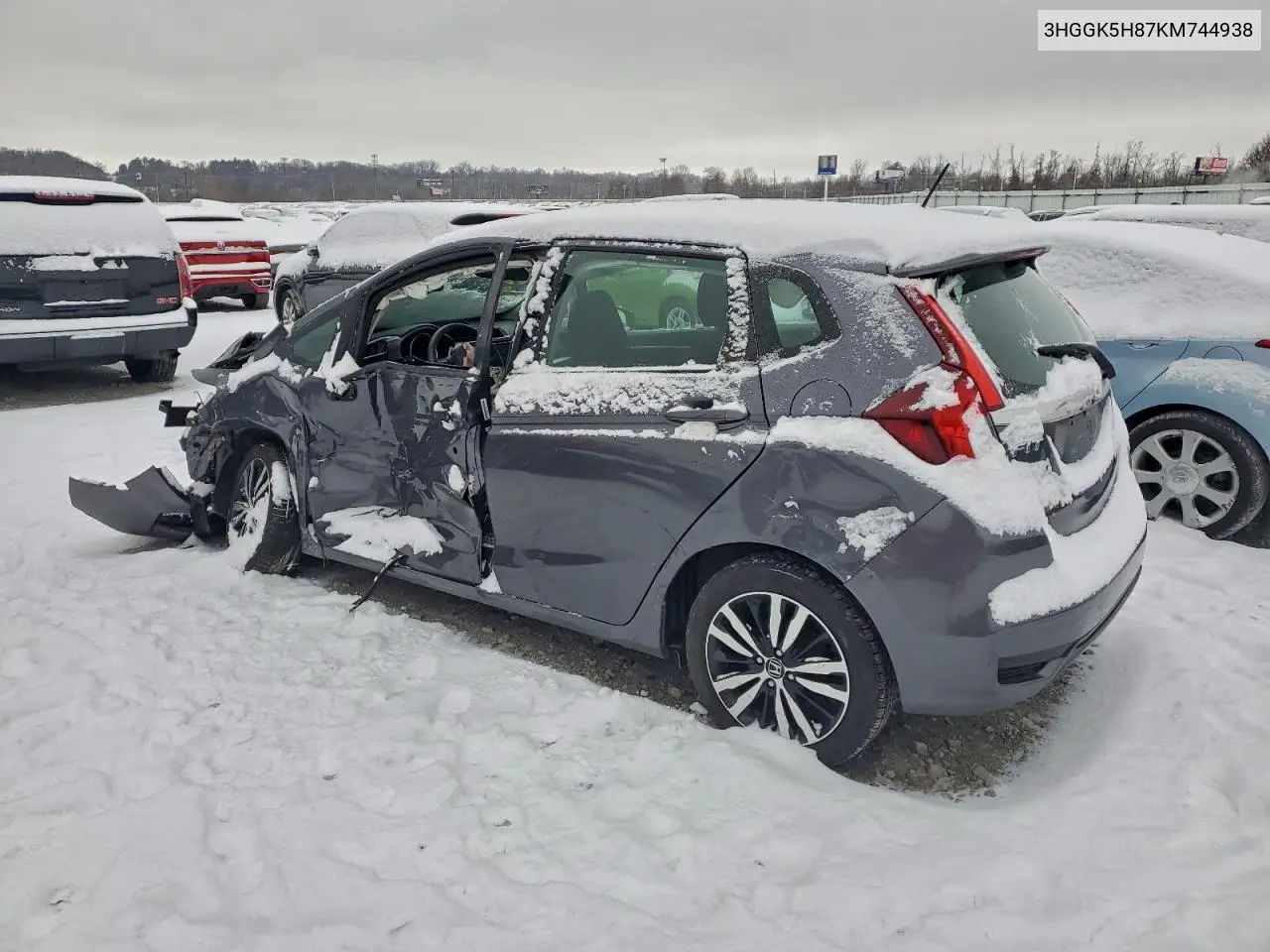 3HGGK5H87KM744938 2019 Honda Fit Ex