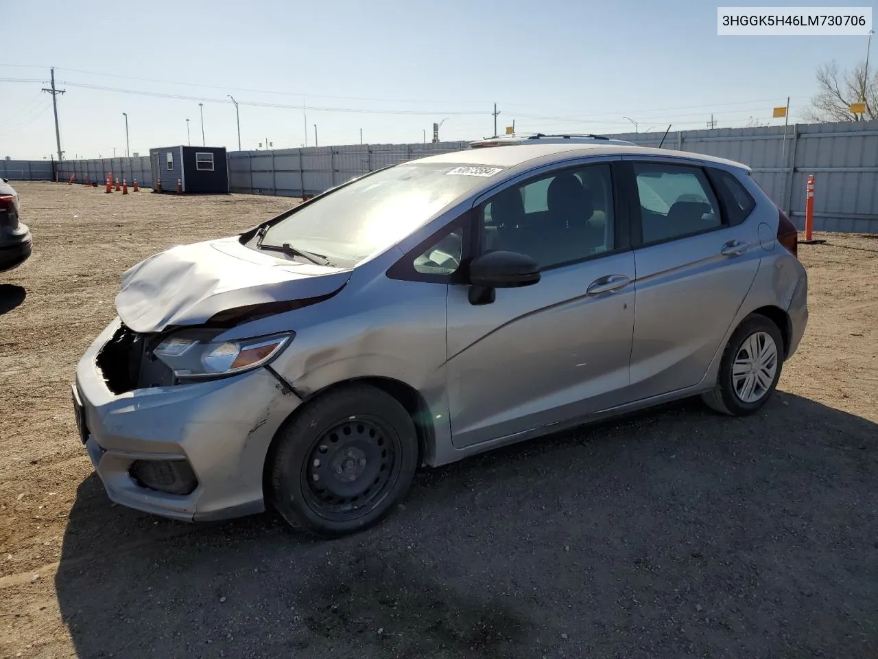 3HGGK5H46LM730706 2020 Honda Fit Lx