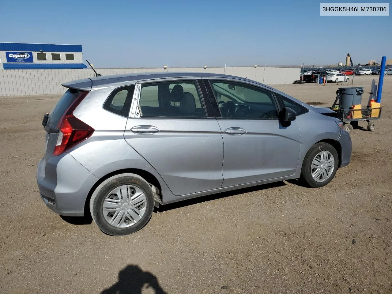 2020 Honda Fit Lx VIN: 3HGGK5H46LM730706 Lot: 50673584