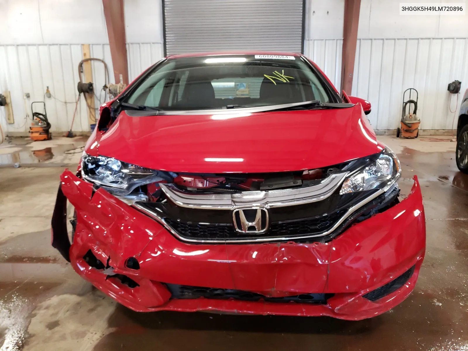 2020 Honda Fit Lx VIN: 3HGGK5H49LM720896 Lot: 60809884