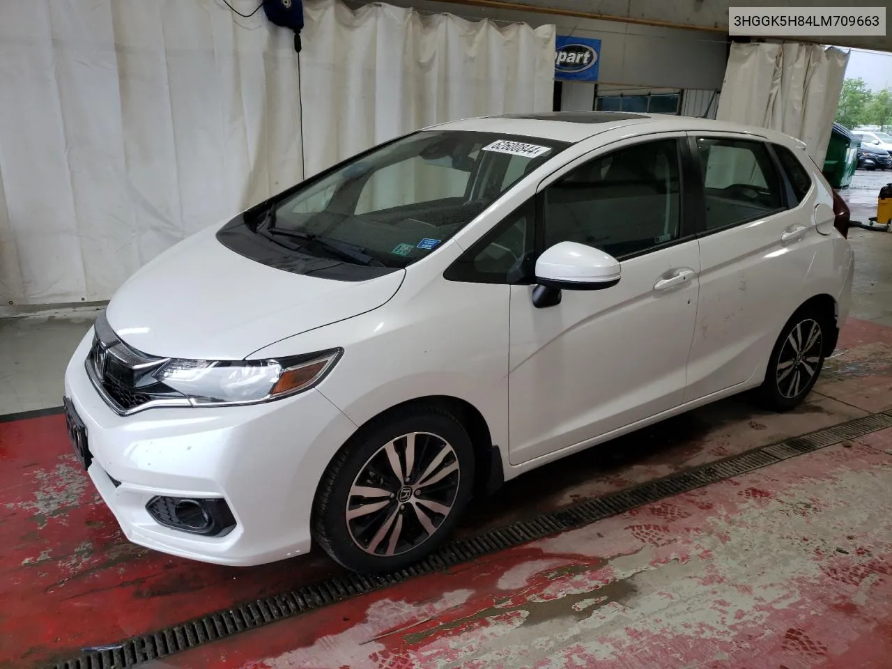 2020 Honda Fit Ex VIN: 3HGGK5H84LM709663 Lot: 62600844