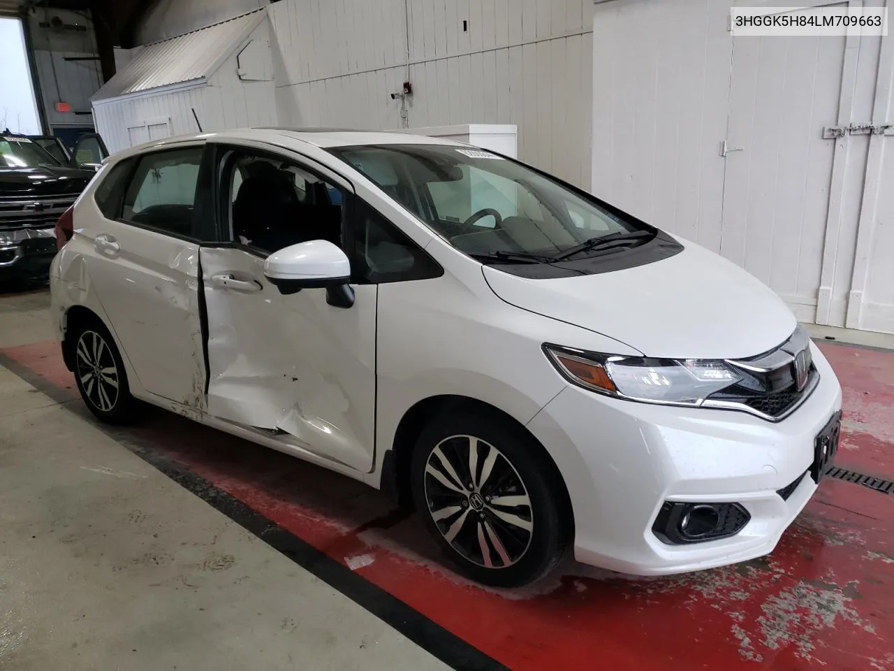 2020 Honda Fit Ex VIN: 3HGGK5H84LM709663 Lot: 62600844