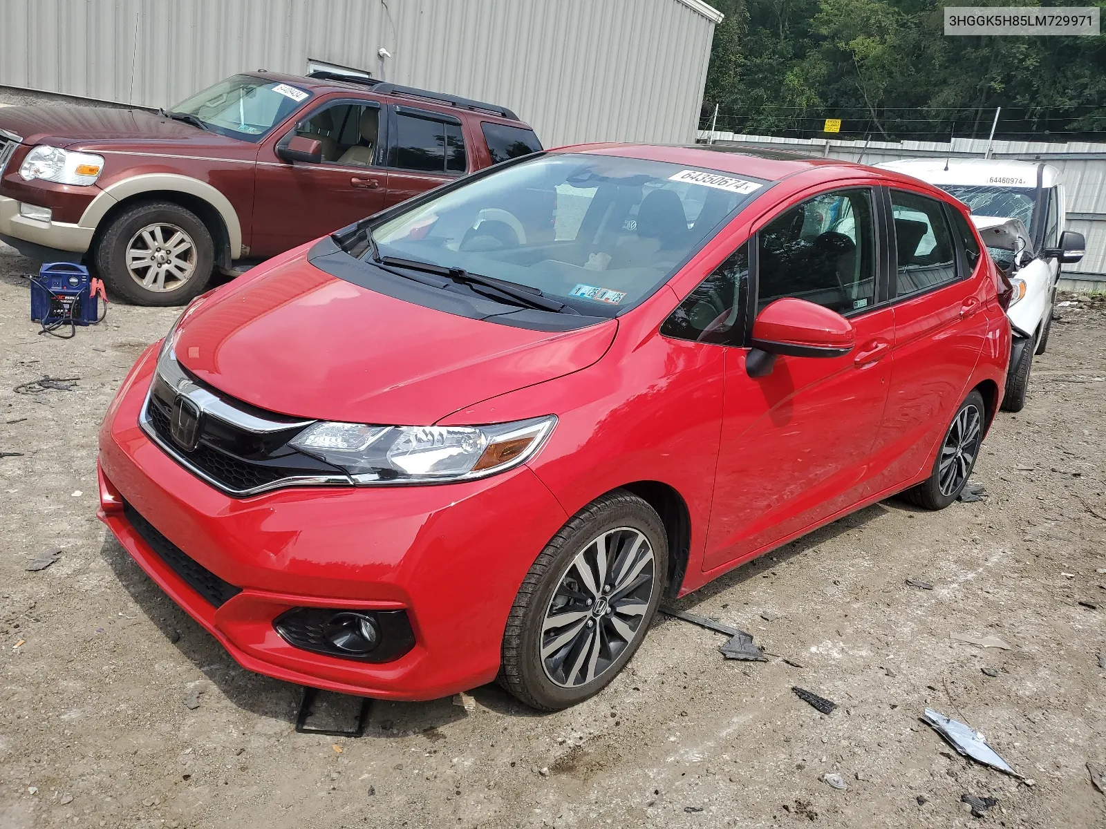 3HGGK5H85LM729971 2020 Honda Fit Ex