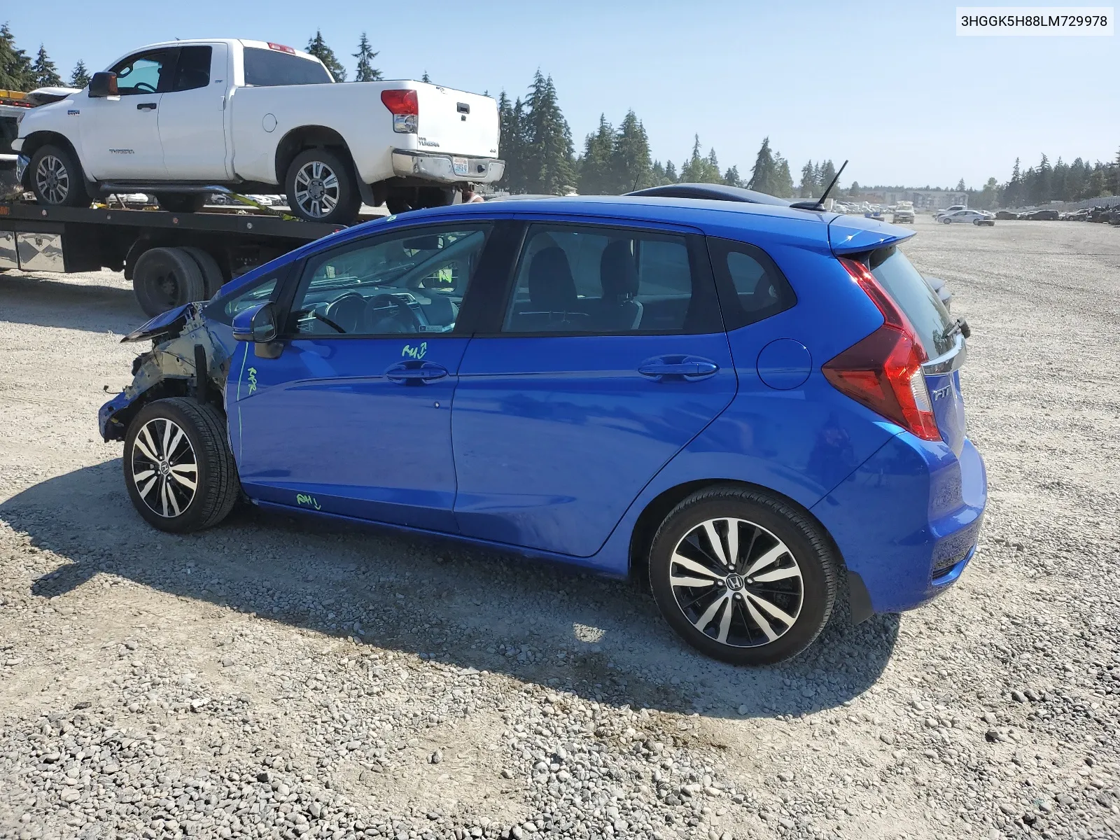 3HGGK5H88LM729978 2020 Honda Fit Ex